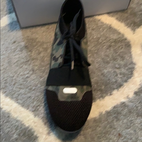 Camo and black slip on shoe. Brand new in box. - Picture 2 of 7